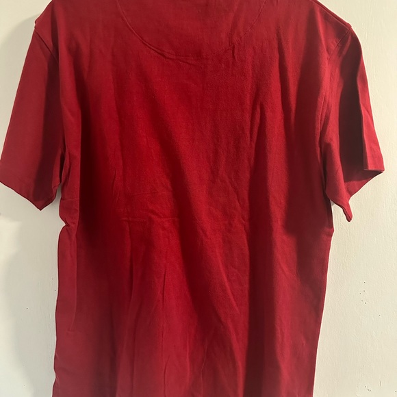 NWT Rodd & Gunn Hamilton Burn Tee in Crimson - S - Picture 3 of 4